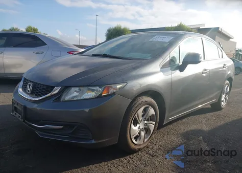 2013 Honda Civic Lx from USA, damaged, VIN 2HGFB2F5XDH582971